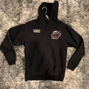 Scarface x Shoe Palace Black Hoodie Pullover Fleece Al Pacino Graphic Large